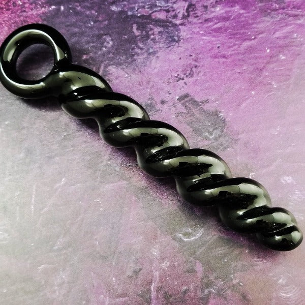 Oh, this is a wicked thing! Designed with extreme pleasure in mind. You'll get a new sensation with every twist and turn.