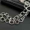 Our version of a Barbed Wire Collar, this beast is from our Brambles Collection, inspired by barbs, thorns and prickly things. This BDSM LOCKING SUBMISSIVE COLLAR is thick, hefty and truly badass. I create the barbs with comfort in mind, they're smooth and aren't long enough to do real damage, but still just a touch dangerous ;D