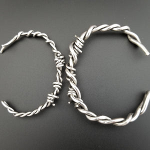 BRAMBLES Barbed Cuff Bracelet, Sterling Silver