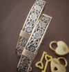 The Bel Fiore is one of our most delicate and feminine designs. Totally discreet. Can be locked for submission or show of Ownership, or worn with the traditional clasp for totally discreet wear.