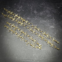 HARNESS CONNECTORS, Celtic Priestess {Pair, 14K Gold Filled}