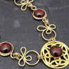THE CELTIC PRIESTESS COLLAR features chain links inspired by Celtic knots, all created entirely by hand using only a few hand tools. The links are then tumbled with steel shot, creating strength and durability, as well as a silky smoothness.
