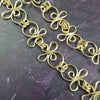 COLLAR, Submissive Locking Triquetra & Gems, CELTIC PRIESTESS, LAPIS and 14K Gold Filled