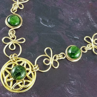 Our CELTIC PRIESTESS COLLECTION of artisan chains pay homage to your BDSM lifestyle with a dramatic Celtic flair. Each piece can be worn independently, or connected, and can be worn LOCKED or with traditional clasps. Features chain links inspired by Celtic knots, all created entirely by hand.  IMAGINE YOUR SUBMISSIVE ... BOUND AND LOCKED IN THESE LUXURIOUS CHAINS. My Secret Heart Studios