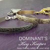 DOMINANT'S KEY KEEPER CUFF, Soft and Sweet