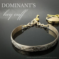 DOMINANT'S KEY KEEPER CUFF, Soft and Sweet