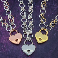 Beautifully entwined lives. Our Eternal Submissive Locking Collars are symbolic of your journey and BDSM lifestyle. By My Secret Heart Studios