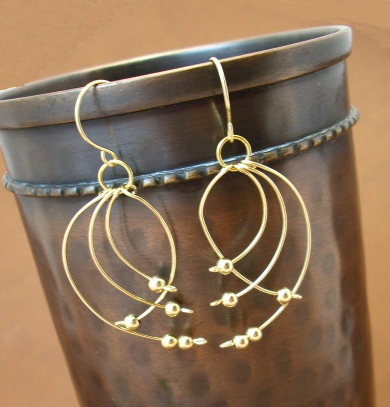 FLIRT Earrings, Gold Filled