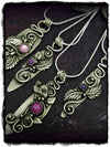 *READY TO SHIP* Floral Garden Pendant, Jozi, Sterling with Pink Sapphire