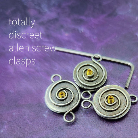 Allen key store jewelry clasp