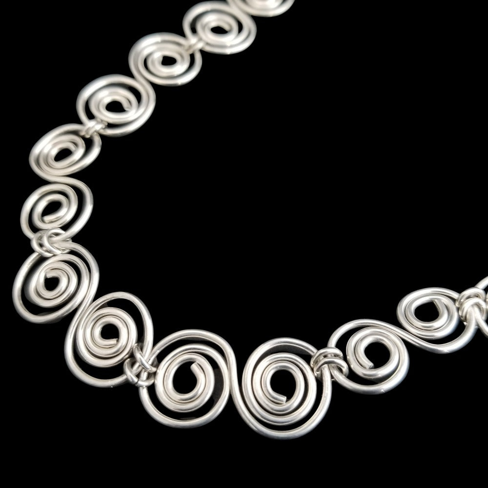 An infinity symbol is a universal statement of unending love. I believe those in a committed BDSM lifestyle know that our commitment is usually deeper and stronger than most traditional relationships. {Just my humble opinion, ;-D } These soft chain link collar is such a beautiful way to honor your power exchange or dynamic. This submissive collar can be worn locked, or with a traditional clasp for total discretion.