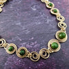 These BDSM Soft Locking Infinity Collars are such a beautiful way to show and honor your D/s or M/s dynamic.  Featuring handcrafted Infinity links made of precious metals and embellished with gemstones. This submissive collar can be worn locked, or with a traditional clasp for total discretion.