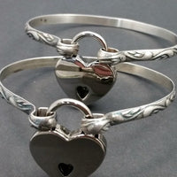 INFATUATION HandCuff Bracelets, Sterling Silver {Pair}