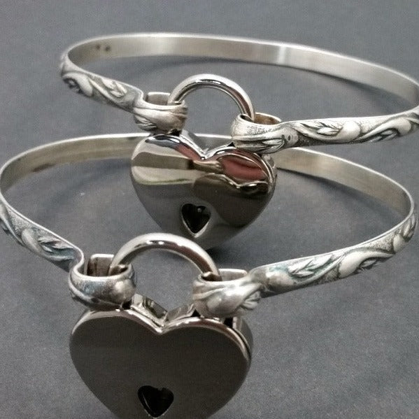 INFATUATION HandCuff Bracelets, Sterling Silver {Pair}