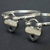 INFATUATION HandCuff Bracelets, Sterling Silver {Pair}
