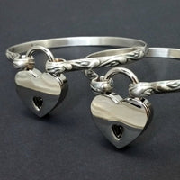INFATUATION HandCuff Bracelets, Sterling Silver {Pair}