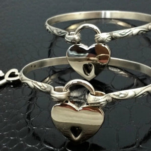 INFATUATION HandCuff Bracelets, Sterling Silver {Pair}