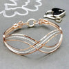 INFINITY Bracelet or Anklet (Submissive or Traditional} Sterling and Rose Gold