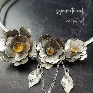 Add some boho chic to your Jardin Flower Collection with a chain slide.