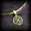 LODI COLLAR with TRIQUETRA KNOT (Sterling)