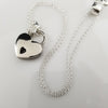 A CELTIC HEART Collar Slide / Pendant by MY SECRET HEART STUDIOS on a white surface.