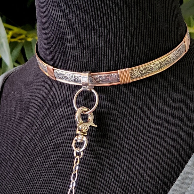 O RING SLIDE for Submissive Collars, My Secret Heart Studios