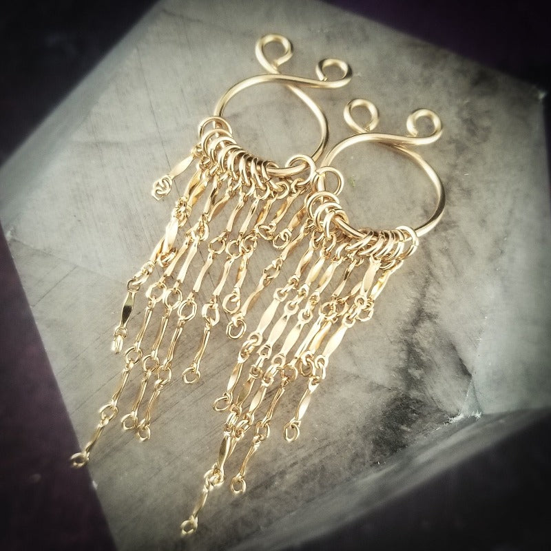 These nipple rings are non-piercing and fully adjustable, so you can achieve a nice snug fit that suits your experience. Place the nipple rings over erect nipples and tighten or loosen to achieve the perfect fit, and a delectable squeeze. These beautiful accessories will keep your nipples proud and standing tall. Wonderful for sensation play. By My Secret Heart Studios