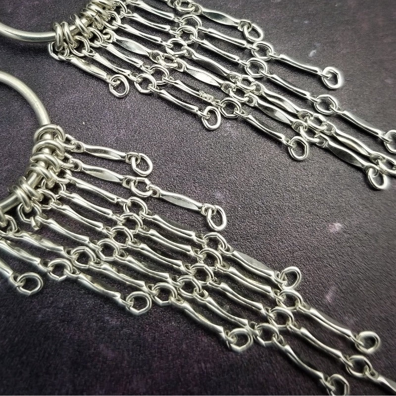 These nipple rings are non-piercing and fully adjustable, so you can achieve a nice snug fit that suits your experience. Place the nipple rings over erect nipples and tighten or loosen to achieve the perfect fit, and a delectable squeeze. These beautiful accessories will keep your nipples proud and standing tall. Wonderful for sensation play. By My Secret Heart Studios