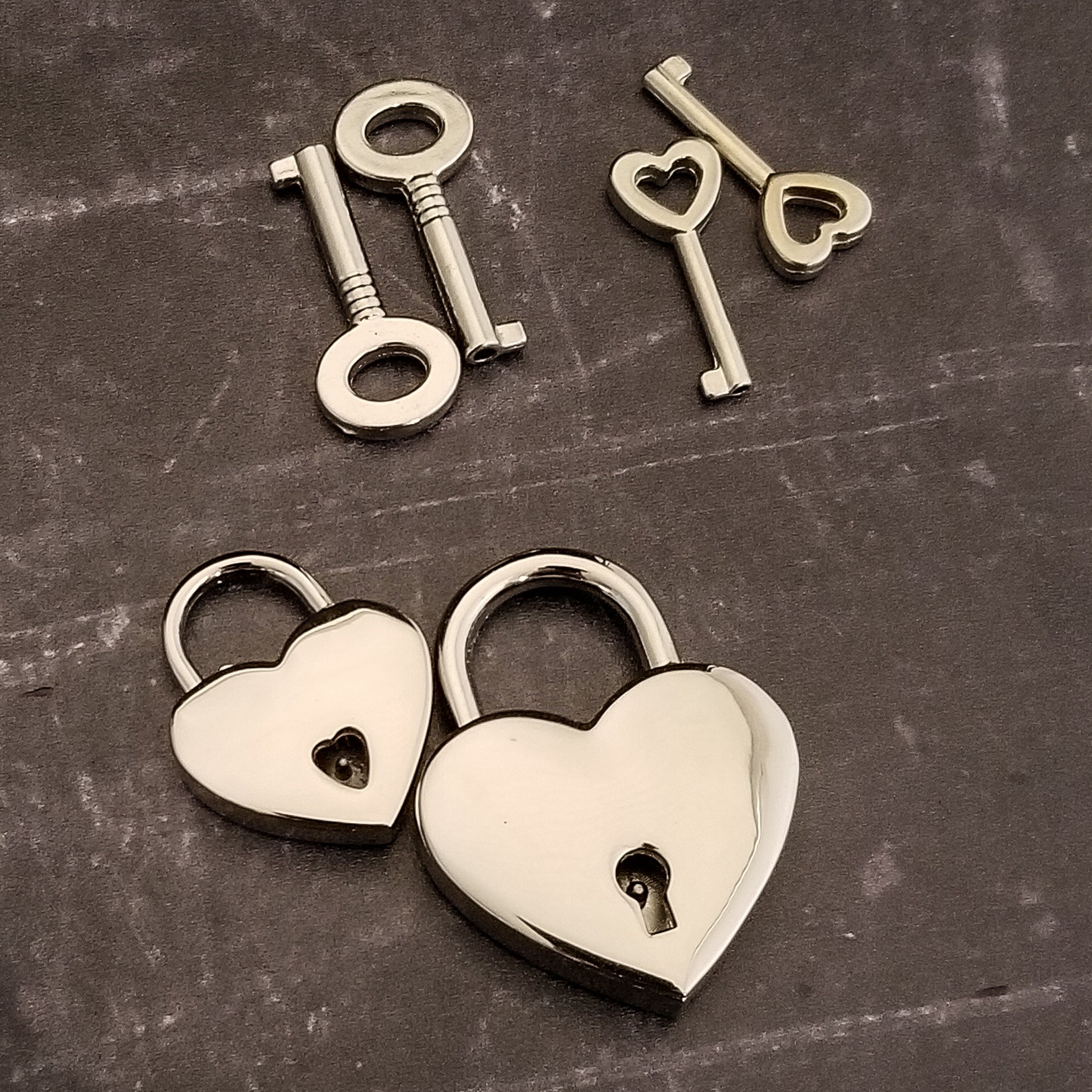 HEART Locks, Large {1-3/16"}