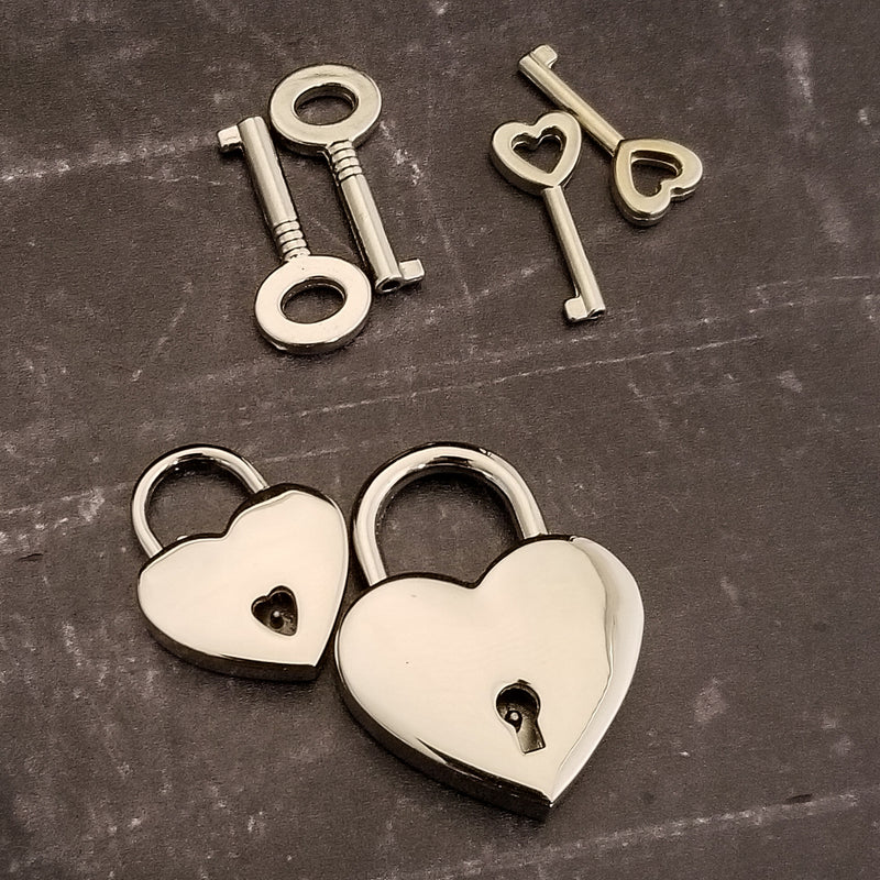 HEART Locks, Large {1-3/16"}