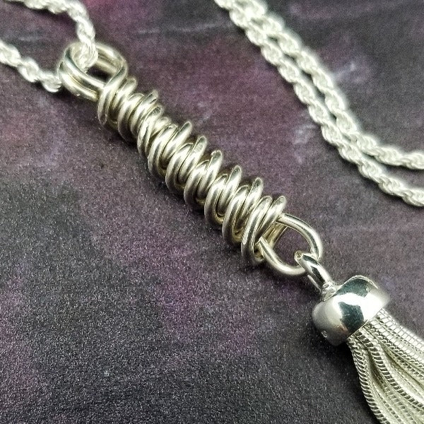 Pendant, Flogger, Sterling Silver #2
