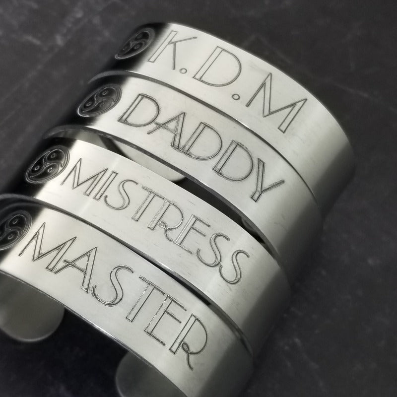 ENGRAVED CUFFS {Several Choices}