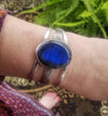 TIERA LABRADORITE CROSSOVER CUFF (One of A Kind)