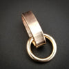 READY TO SHIP ONE OF A KIND PENDANT and COLLAR SLIDE, Gold Titanium Window Druzy with Gold Chain {Ready To Ship}