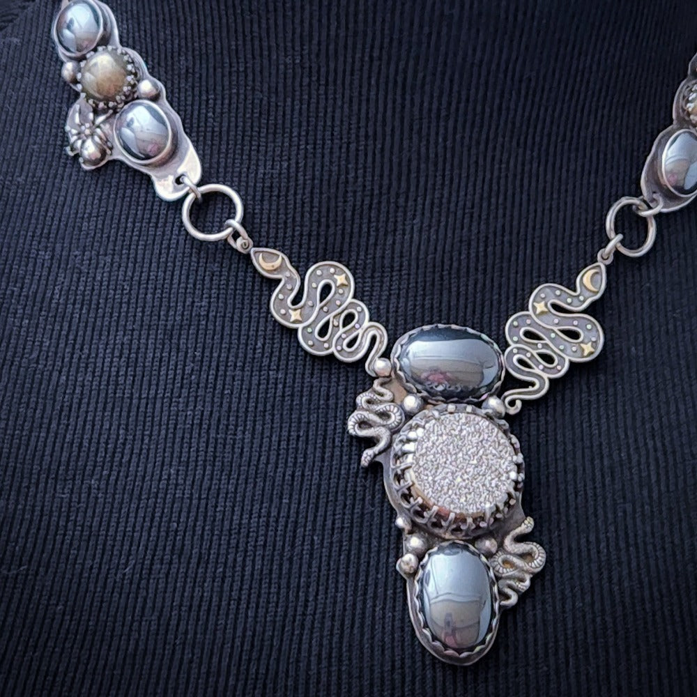 * READY TO SHIP RAVANNA Neck Piece {One of a Kind}