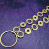 METRO Locking Submissive Collar, Matte Gold, My Secret Heart Studios