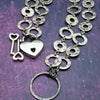 UPTOWN LOCKING COLLAR with O Ring, Black Silver