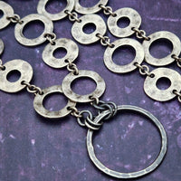 UPTOWN LOCKING COLLAR with O Ring, Black Silver
