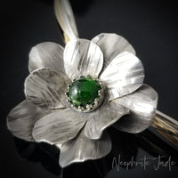 ROSE OF APHRODITE Collar Slide / Pendant {Choose Your Gemstone}