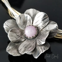 ROSE OF APHRODITE Collar Slide / Pendant {Choose Your Gemstone}
