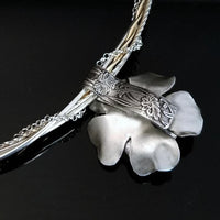 This beautiful handcrafted Rose of Aphrodite Collar Slide is made from sterling silver, it will symbolize love and beauty, but will also serve as a reminder of the strength and endurance of love.