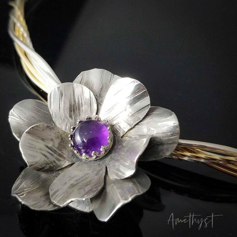 This beautiful handcrafted Rose of Aphrodite Collar Slide is made from sterling silver, it will symbolize love and beauty, but will also serve as a reminder of the strength and endurance of love.