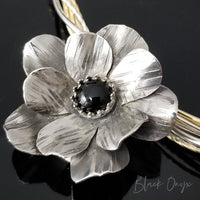 ROSE OF APHRODITE Collar Slide / Pendant {Choose Your Gemstone}