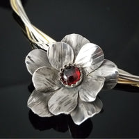 ROSE OF APHRODITE Collar Slide / Pendant {Choose Your Gemstone}