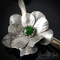 ROSE OF APHRODITE Collar Slide / Pendant {Choose Your Gemstone}