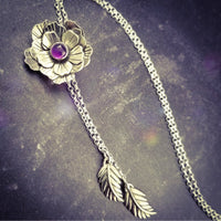 This Rose of Aphrodite necklace is so unique, no one will ever guess that it's a locked submissive collar. But both the Dominant and the submissive will enjoy the symbol of submission.