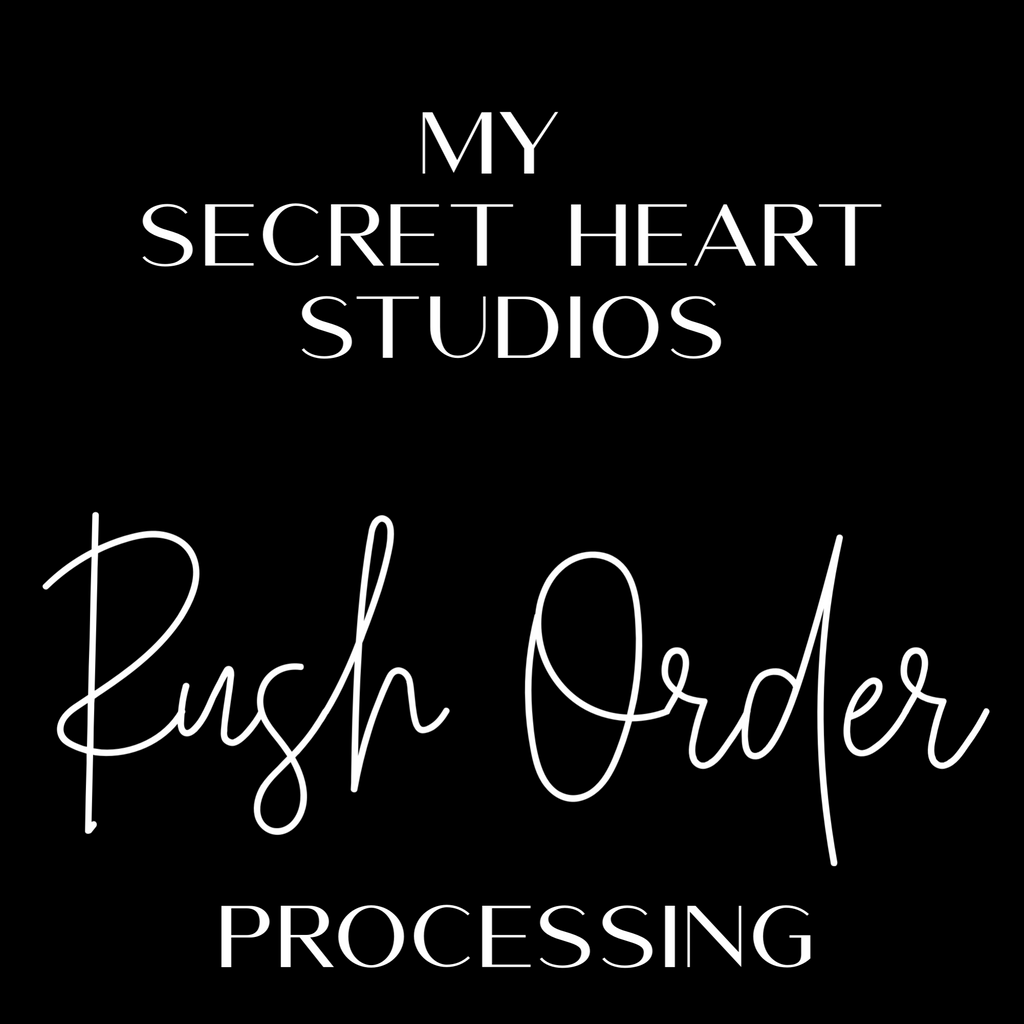 RUSH ORDER (Production Time Only)