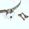 SOFT and SWEET, Sterling Silver w/ Faceted Amethyst, Submissive Collar