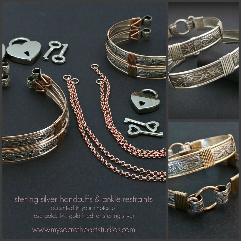 SOFT and SWEET SET, handcuffs & ankle restraints