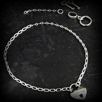 SOFT LOCKING COLLAR with O Ring, Sterling